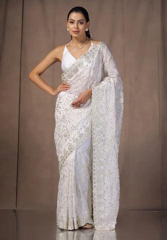 Net Saree