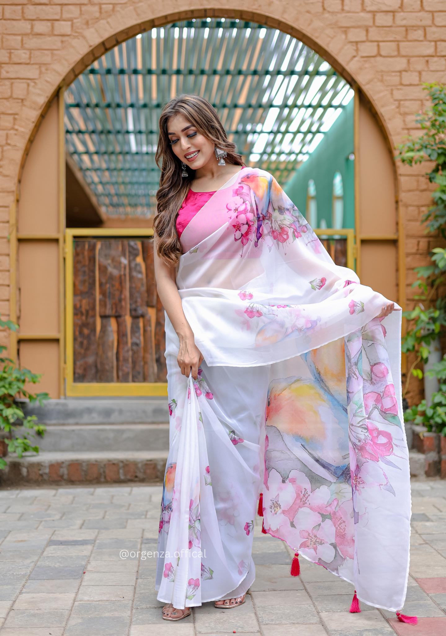 Organza Saree