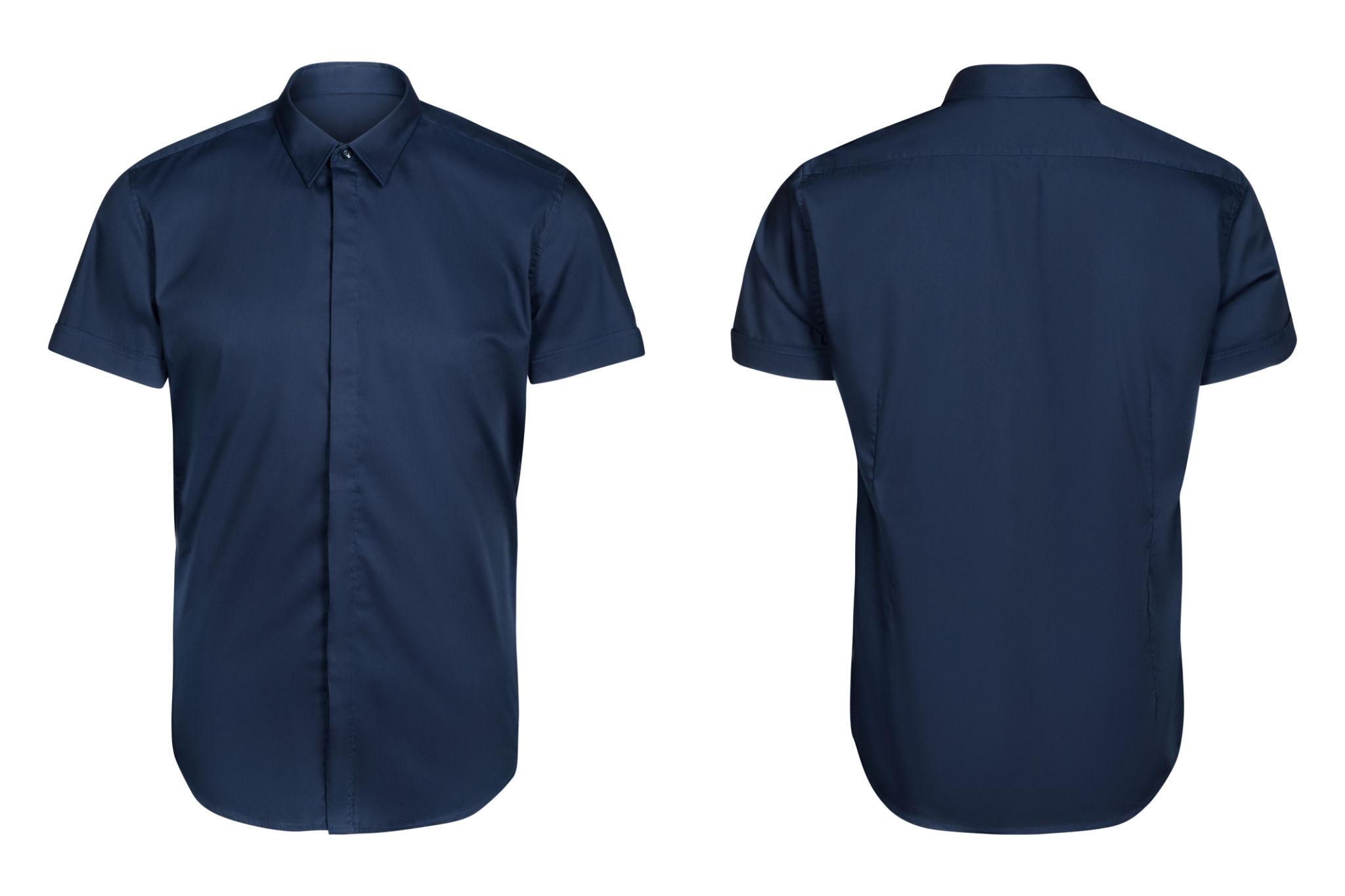 Navy Blue Casual Shirt