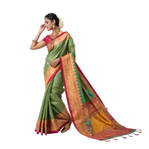 Multi-color Printed Saree