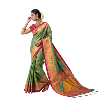 Multi-color Printed Saree