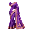 Purple Party Saree